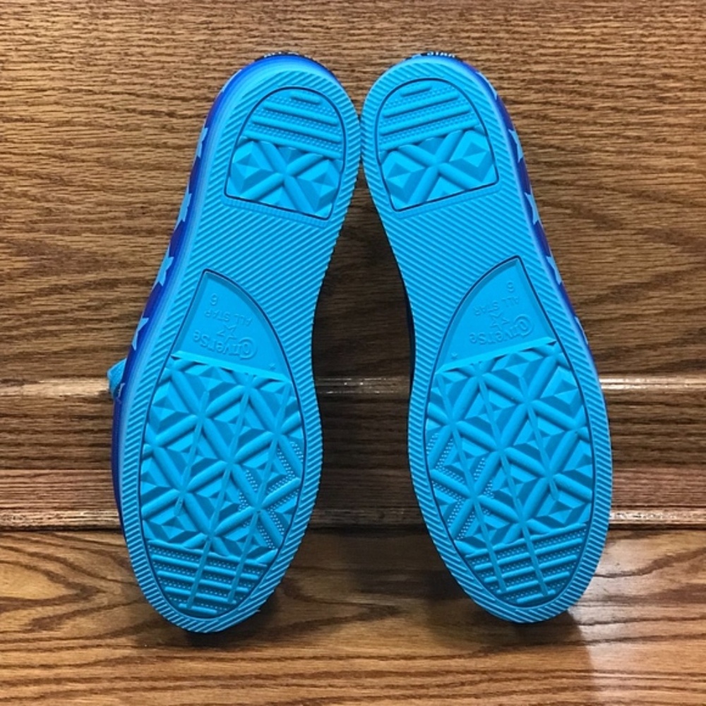Converse CTAS Platform Hi Gnarly Blue Shoes - Picture 7 of 8